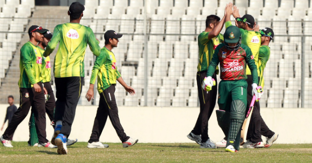 mushfiq is serious in practice game