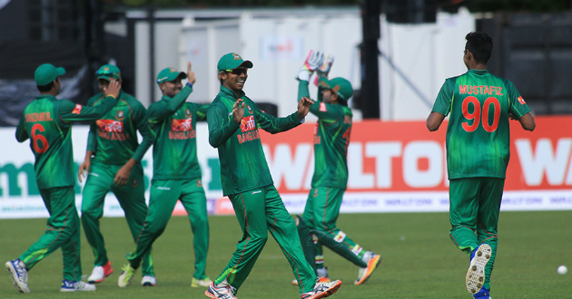 mustafiz got four wickets against ireland