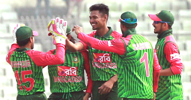 mustafiz takes two wickets against zimbabwe