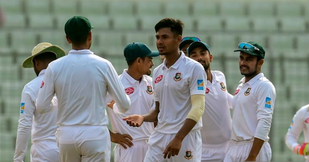 mustafizur rahman celebrating a wicket against zimbabwe