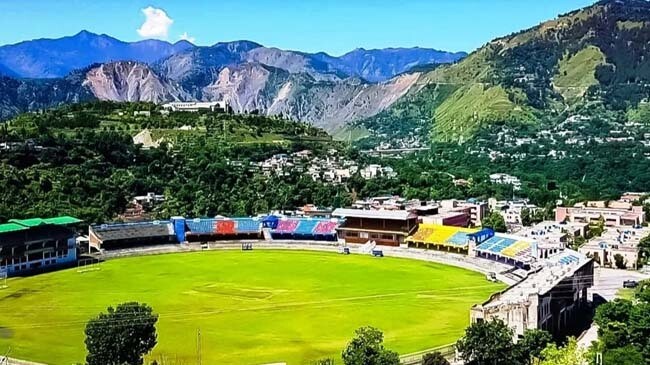muzaffarabad stadium in kashmir