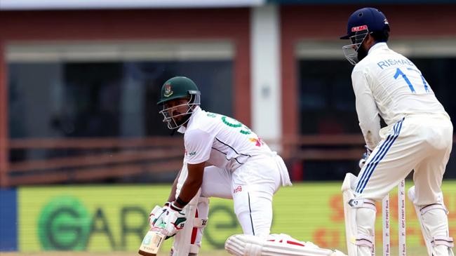 najmul hossain shanto scored 82 india vs bangladesh