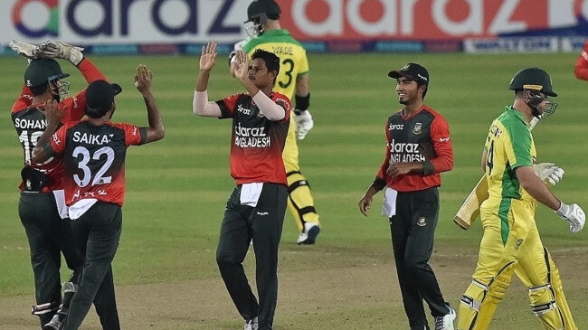nasum ahmed and others bangladesh vs australia 5th t20i dhaka
