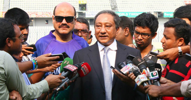 nazmul hasan papon talking to media at dhaka