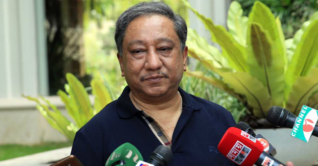 nazmul hasan talking to media in sri lanka