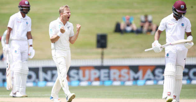 neil wagner vs west indies 2nd test