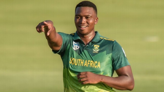 ngidi celebrates a wicket