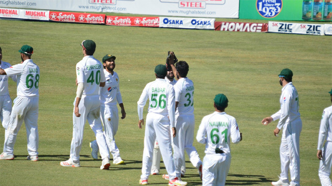 pak won the test series