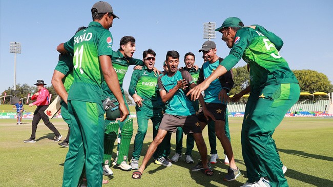pakistan u19 won by 6 wickets