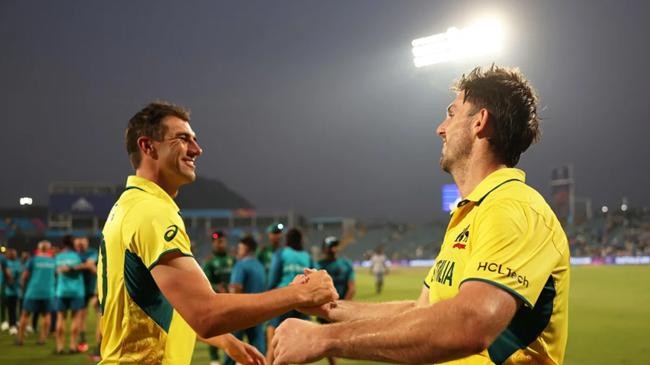 pat cummins and mitchell marsh