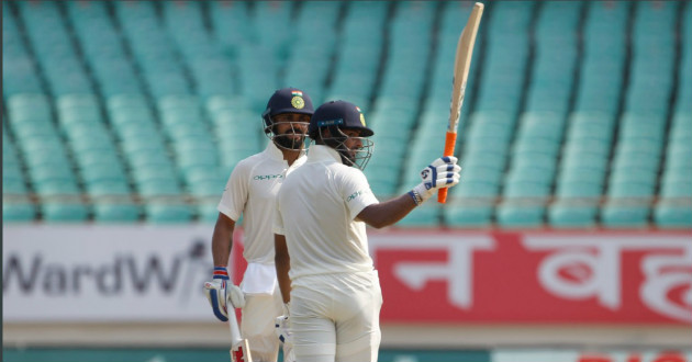 prithvi shaw hit ton in test debut