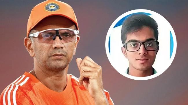 rahul dravid and samit dravid