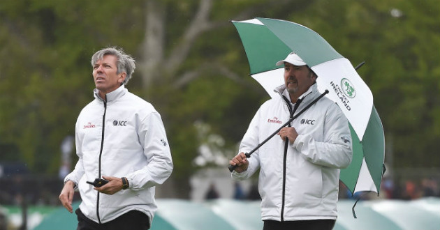 rain disrupted ireland test debut 1