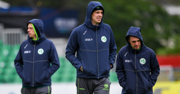 rain disrupted ireland test debut