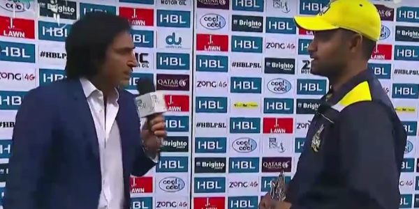 rameez raja interviewing tamim iqbal