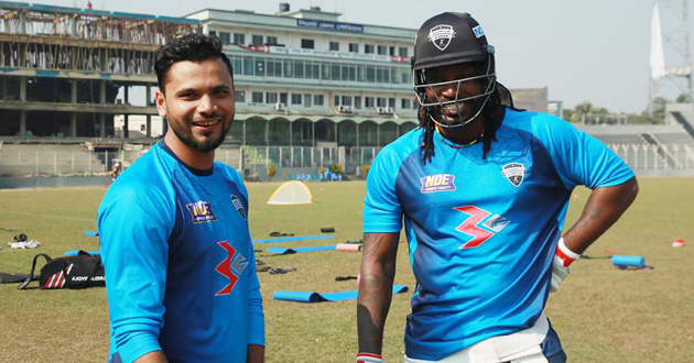 rangpur mashrafe gayle