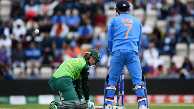 rassie van der dussen ms dhoni