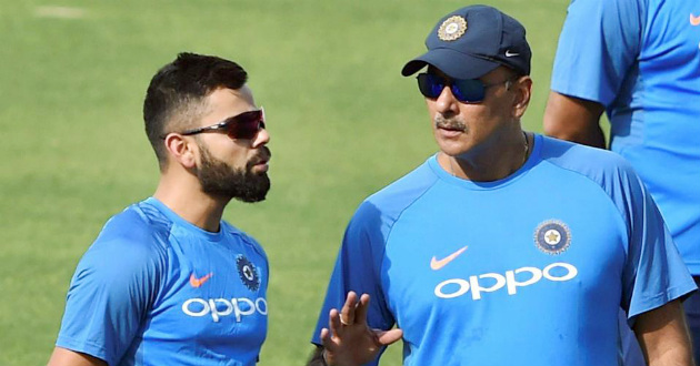 ravi shastri virat kohli india