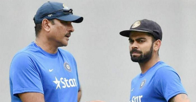 ravi shastri virat kohli