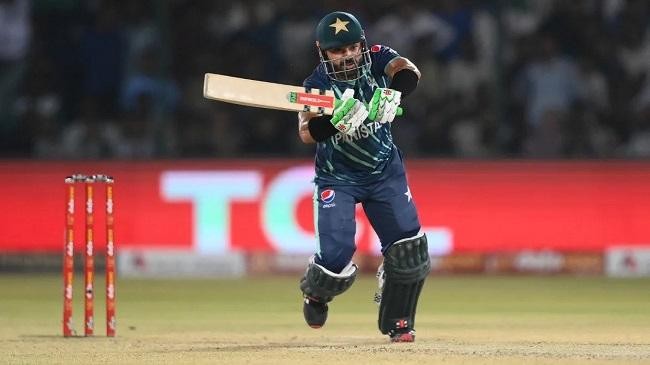 rizwan made a brisk half century for pakistan