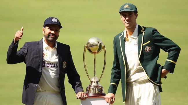 rohit sharma and pat cummins