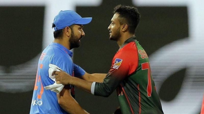 rohit sharma and shakib al hasan