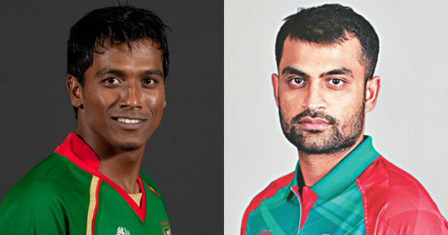 rubel hossain and tamim iqbal