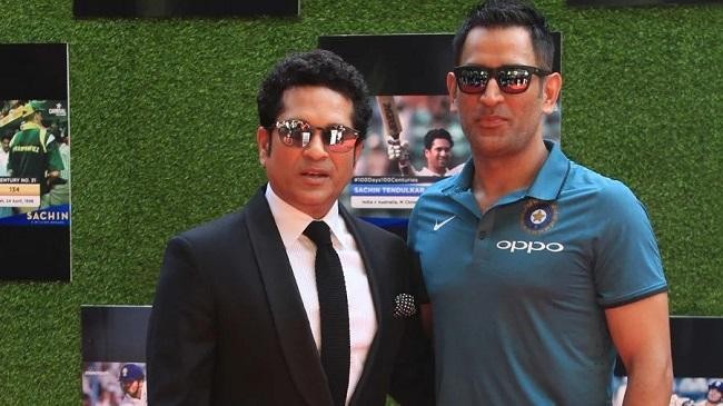 sachin and dhoni