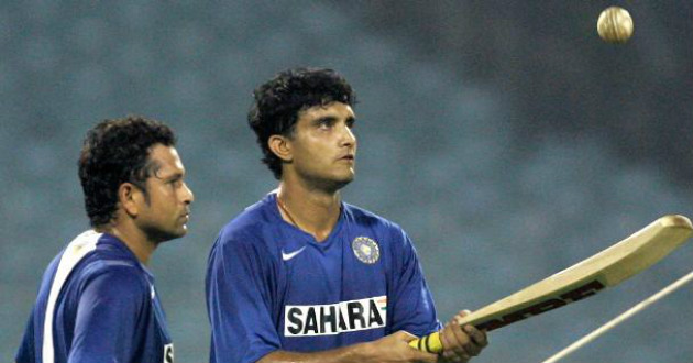 sachin and sourav ganguly