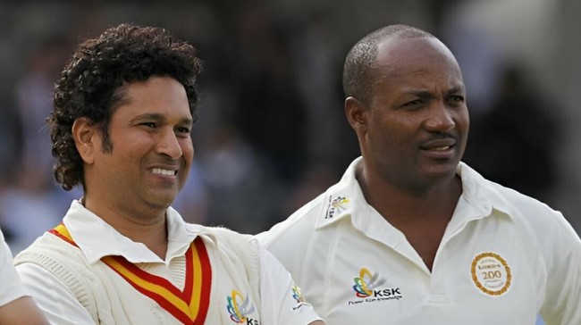 sachin tendulkar and brian lara