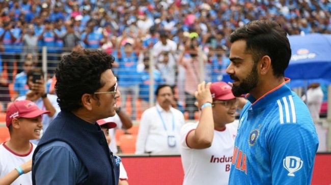 sachin tendulkar and virat kohli