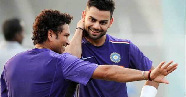 sachin tendulkar virat kohli