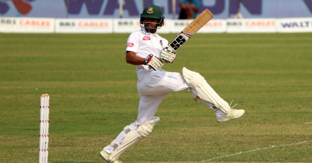 sadman islam batting in his debut