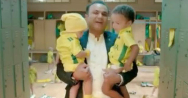 sehwag controversial advertisement