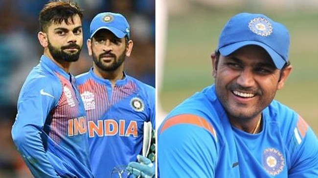 sehwag virat ms dhoni