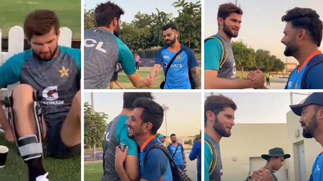 shaheen afridi and indian cricketers