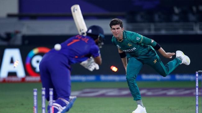 shaheen shah afridi against india match
