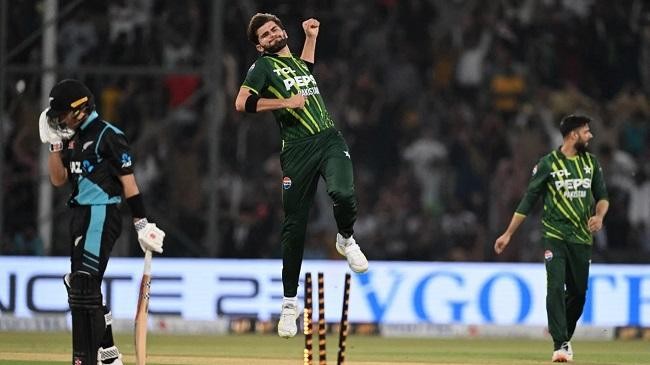 shaheen shah afridi bagged a four wicket haul