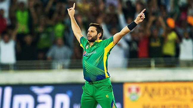 shahid afridi celebration