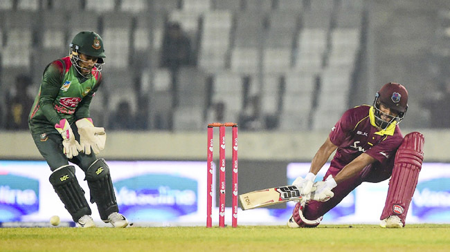 shai hope bangladesh vs west indies odi