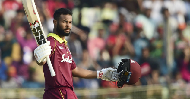 shai hope hundred vs bangladesh