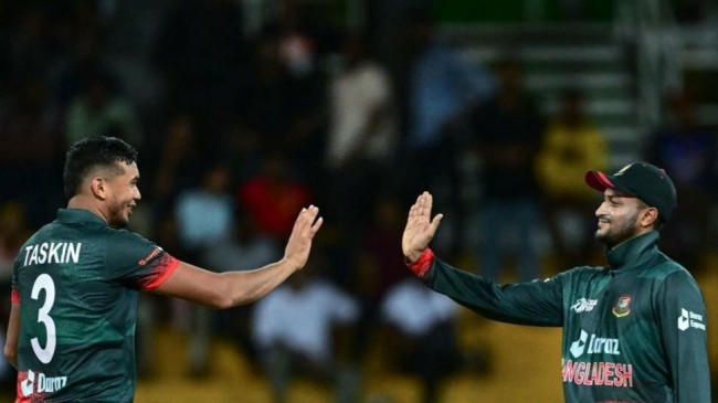 shakib al hasan and taskin ahmed
