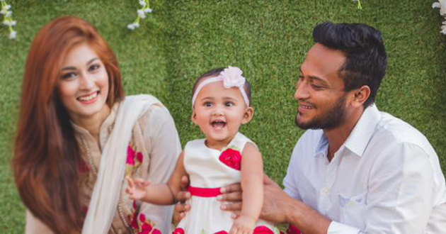 shakib al hasan family