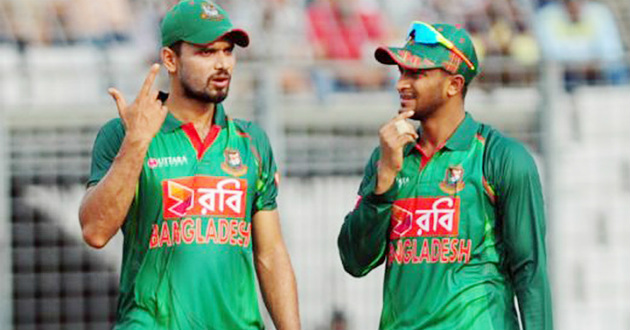 shakib al hasan mashrafe mortaja