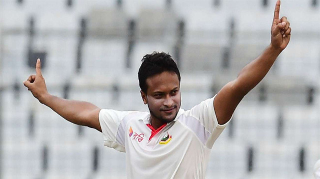 shakib al hasan test