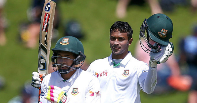 shakib and mushfiq hit ton at wellington