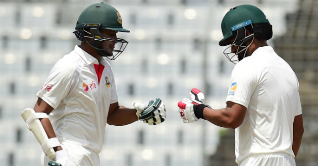 shakib and tamim got big partnership against australia