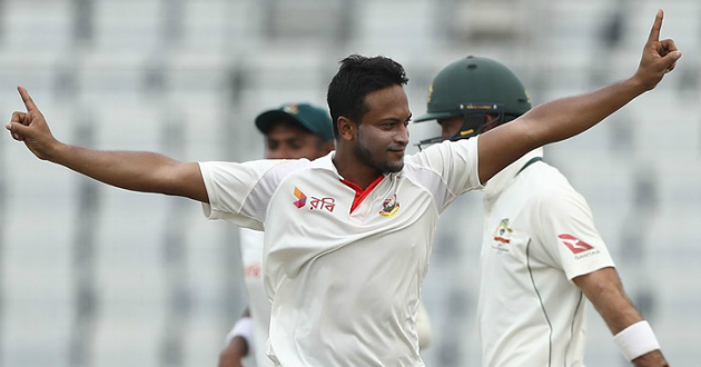 shakib became only fourth bowler of history to take five wickets haul against every test playing country
