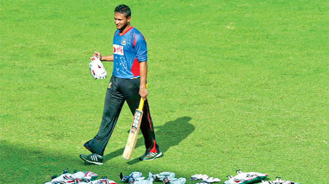shakib in practice