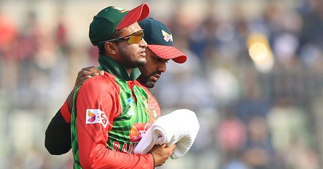 shakib injured finger